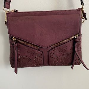 Francesca’s Burgundy Crossbody